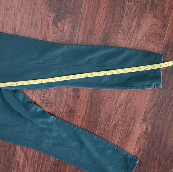 Loft Green Skinny Ankle Trousers Pants - Picture 7 of 7